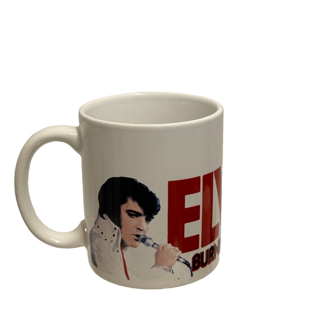 Megatoys Ceramic Mug Elvis Presley 2024 Dishwasher Microwave Safe